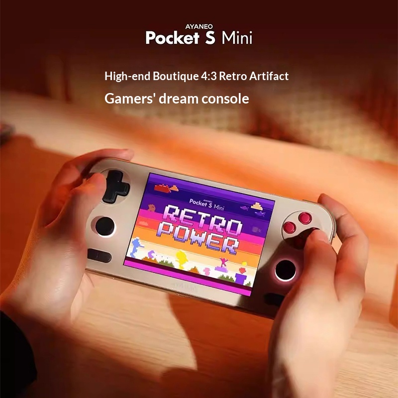 For AYANEO Pocket S Mini G3X R - Retro Gaming Nintendo recension och pris