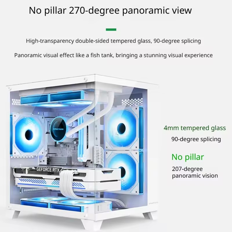 G-PARTNERS Xinrui X1SE MATX Mi - Retro Gaming Pc Case recension och pris