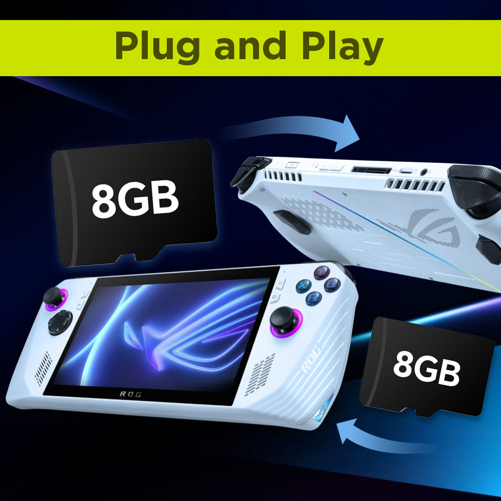 8GB Game TF Card with 3170 Ret - Retro Gaming App recension och pris
