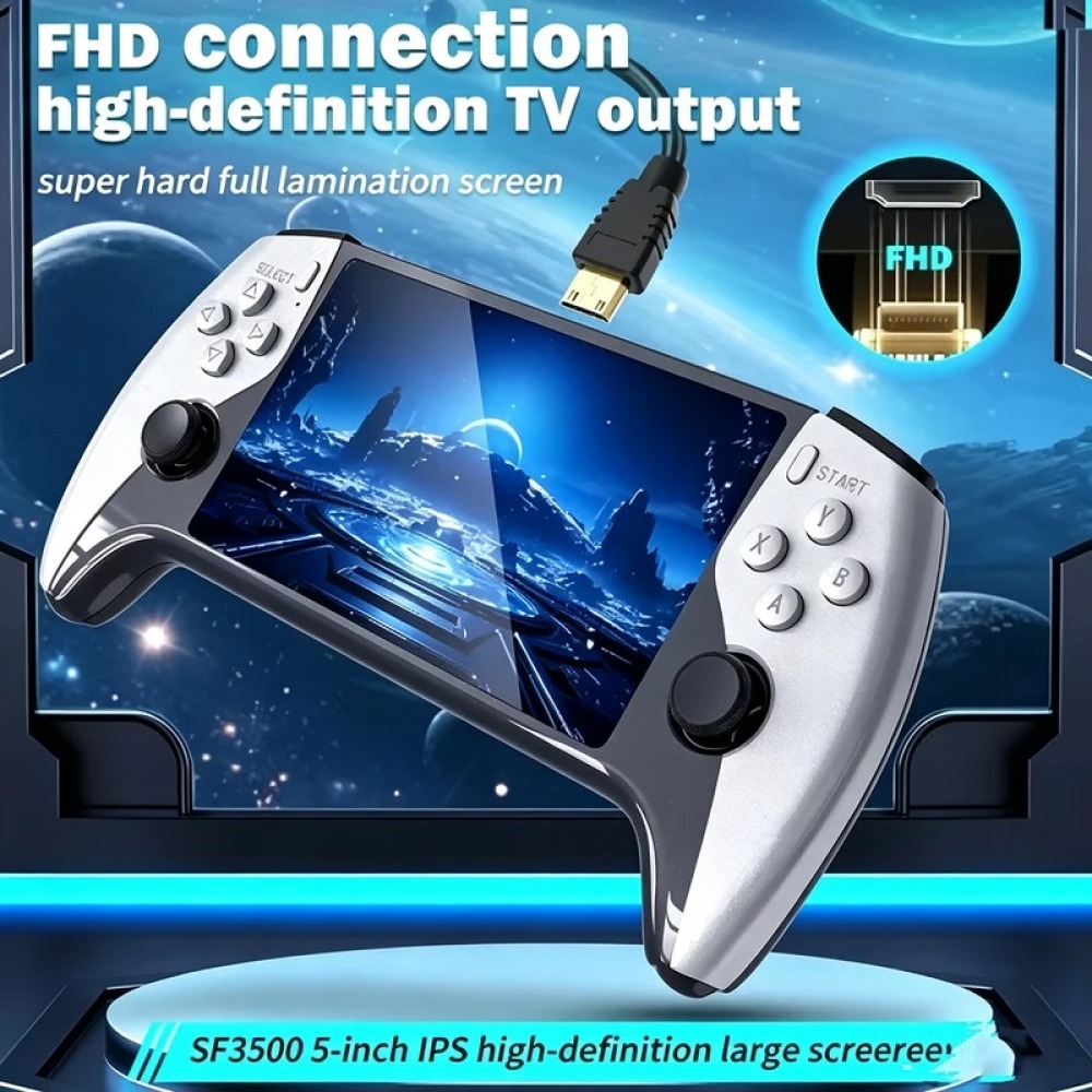 SF3500 5 inch Handheld Game Co - Gaming Retro Arcade recension och pris