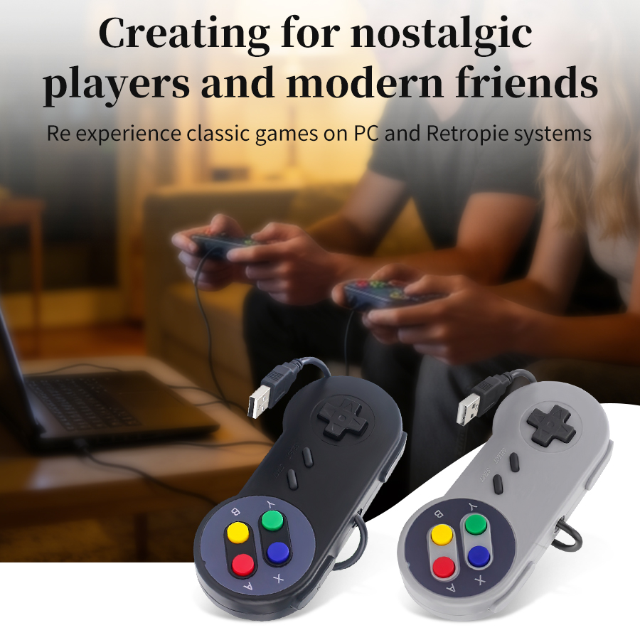Plug and Play USB Gamepad for  - Retro Gaming Raspberry Pi 5 recension och pris