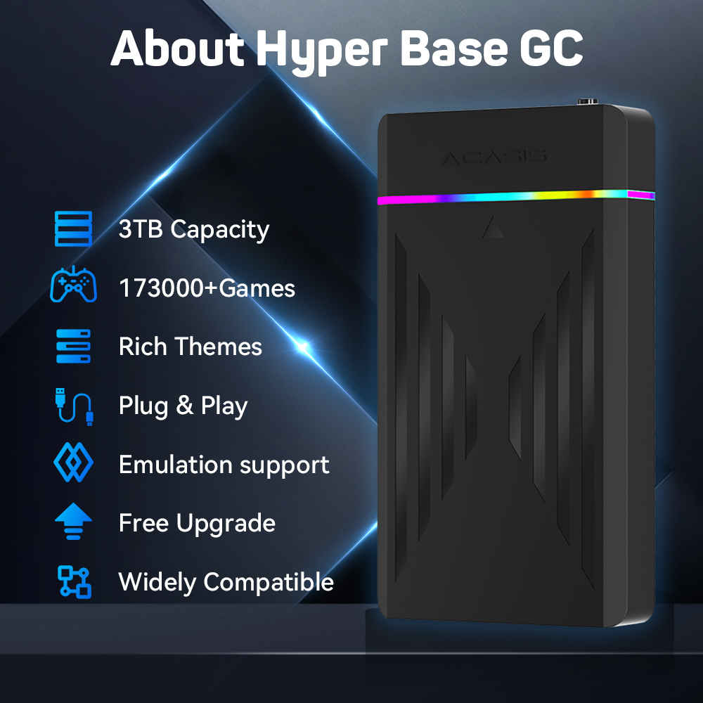 3TB Portable Gaming HDD Launch - Retro Gaming Play Zone recension och pris
